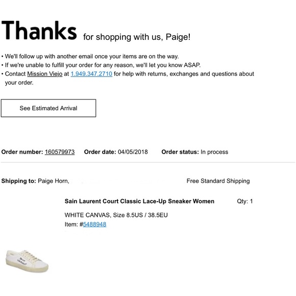 Saint Laurent - Designer Sneakers - Picture 7 of 7